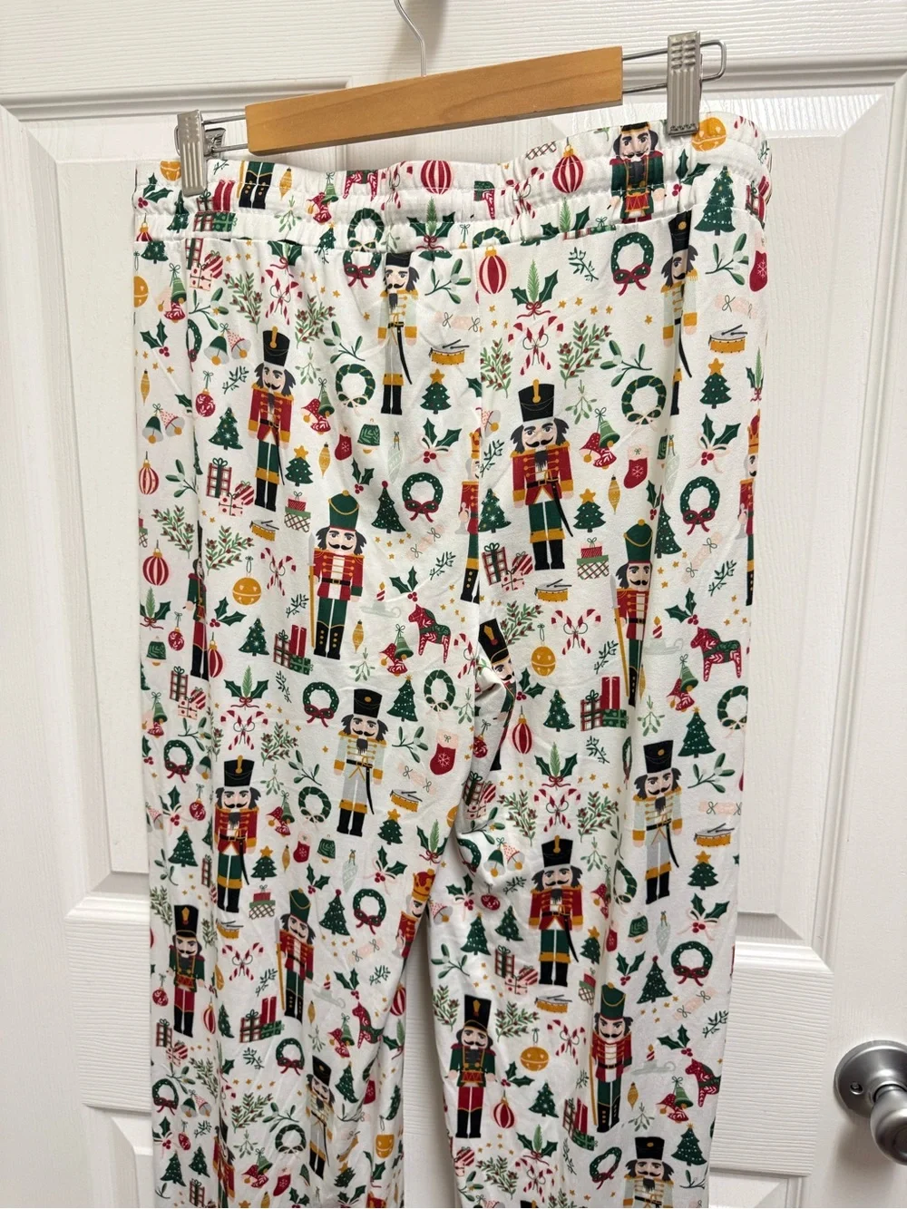 Mary Square Holiday Nutcracker Pajama Set